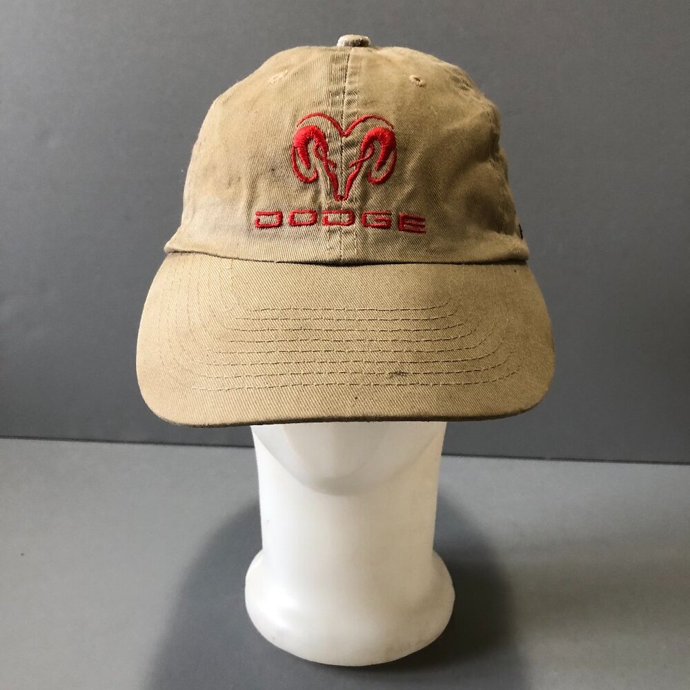 EMBROIDERED CROWN DODGE GRAB LIFE BASEBALL CAP VELCRO CLOSURE